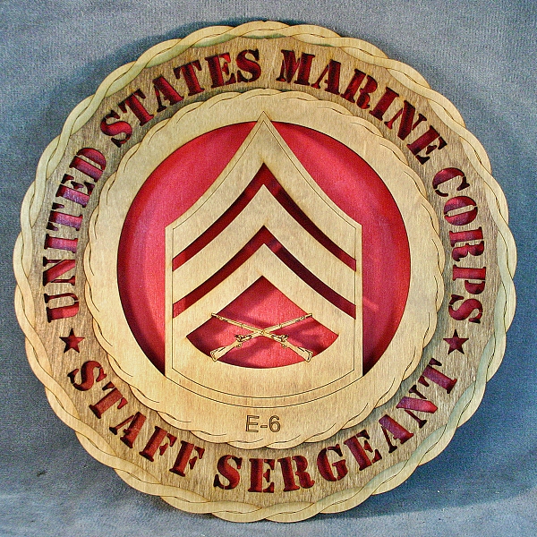 Staff Sergeant E-6 Wall Tribute
